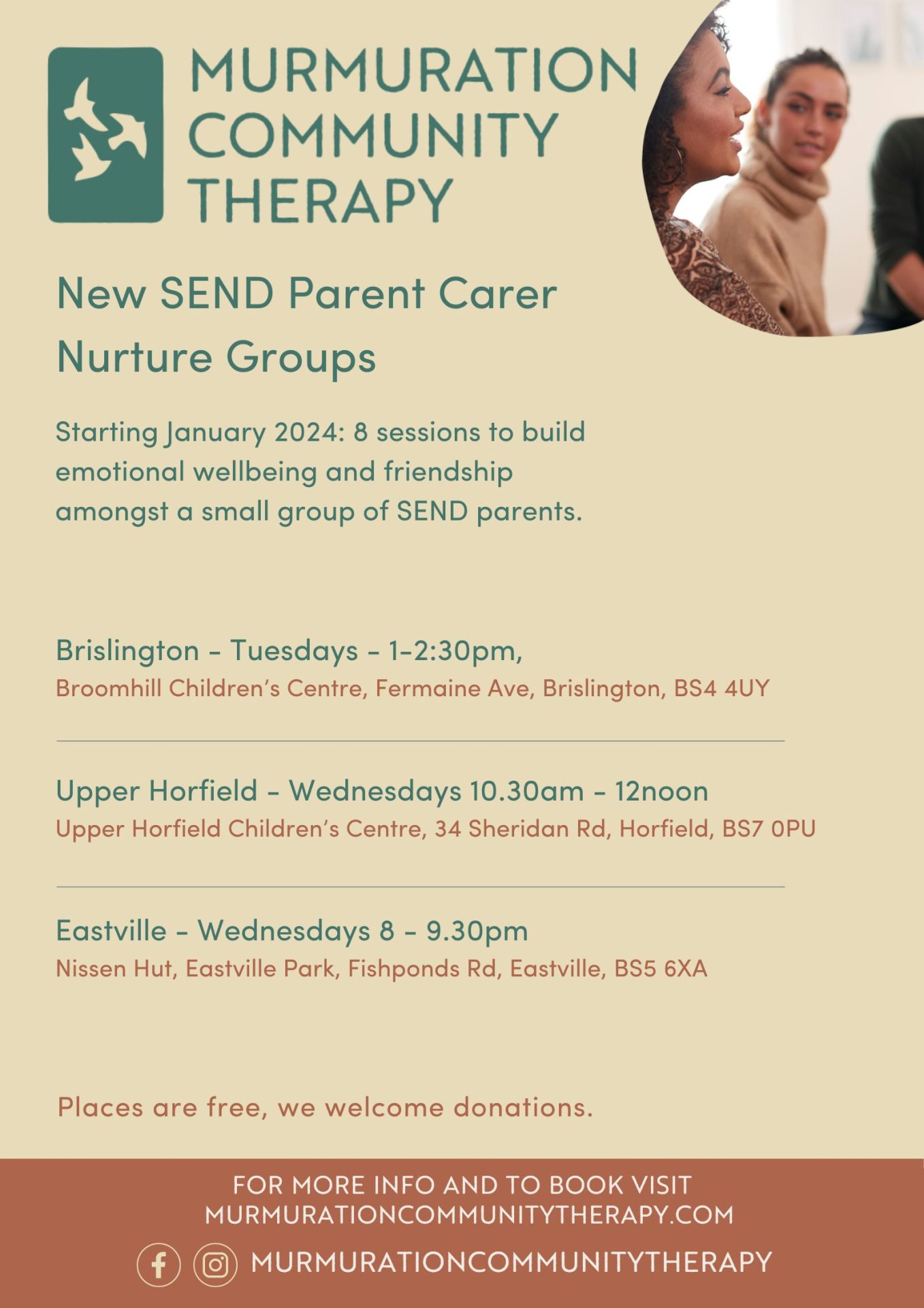 New SEND Parent Carer Nurture Groups